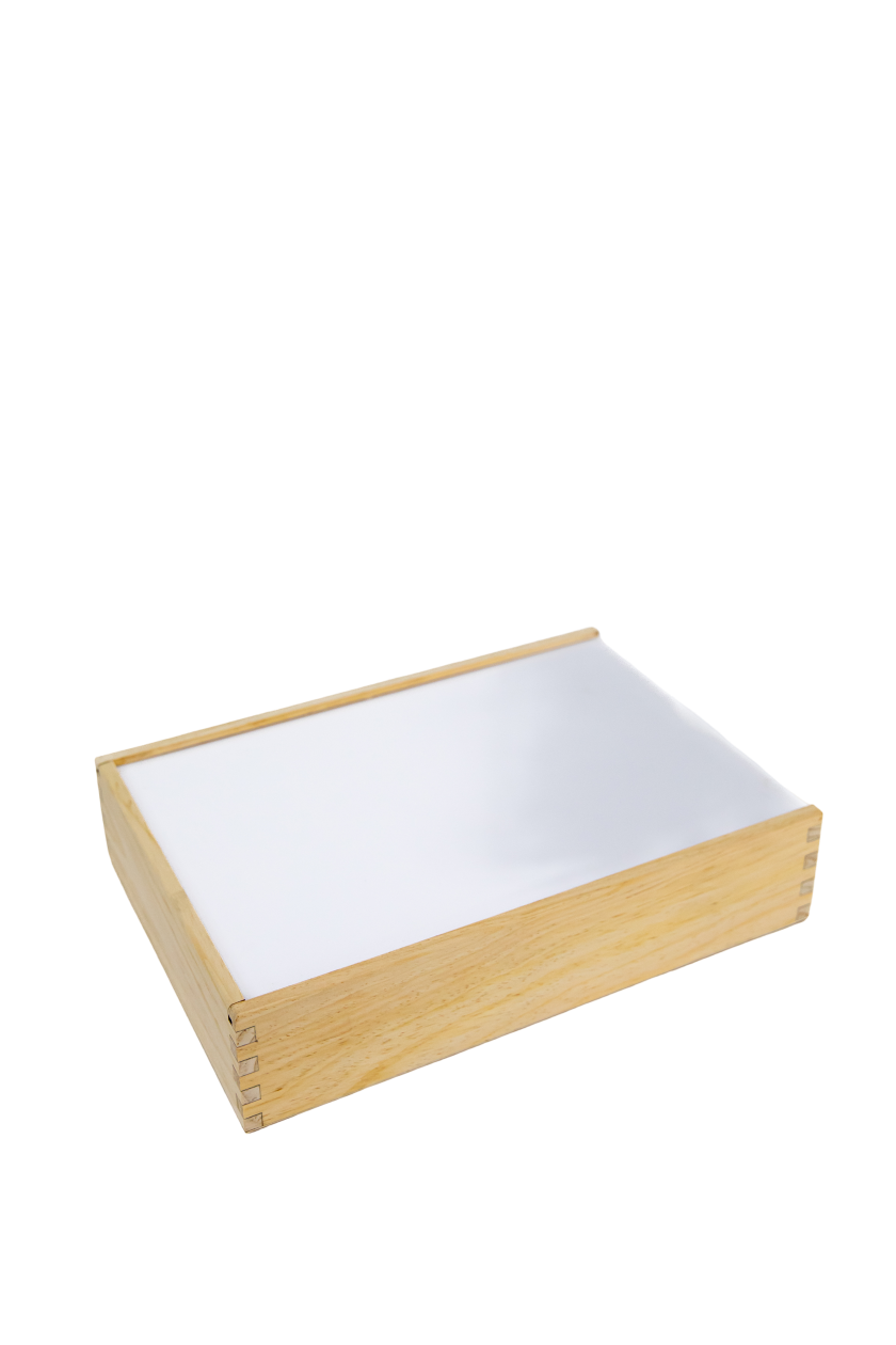Drvena kutija za krsni set natur plexy K-106Ksp - Image 2