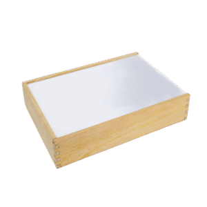 Drvena kutija za krsni set natur plexy Km-106Ksp