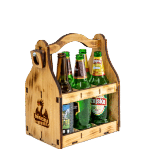 Drvena nosiljka za pivo 6x K-125x