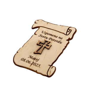 Drvena zahvalnica Pm-114-3d