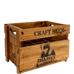 Drveni retro sanduk za 20 0,5 boca Km-505