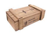 Drvena retro kutija za 2 boce Km-504-2